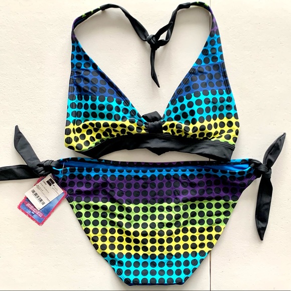 Bikini Polka Dot New With Tags Arizona - Picture 2 of 6